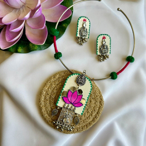 indian-fabric-ethnic-necklace-earrings-design