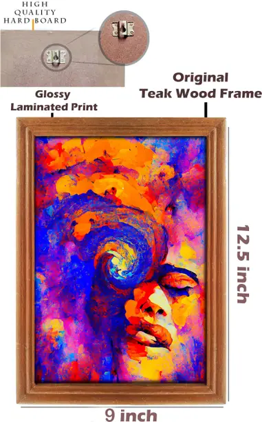 Teak Frame — Wooden