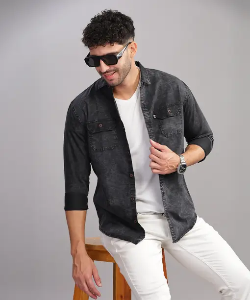 Denim Shirt — Fashion